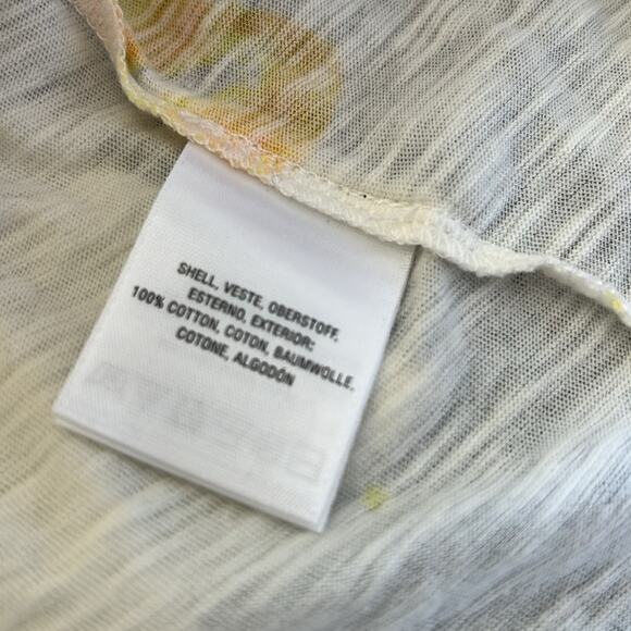 ANTHROPOLOGIE MEADOW RUE CANTARA FLORAL PRINTED TIERED TANK SIZE SMALL - Picture 8 of 8